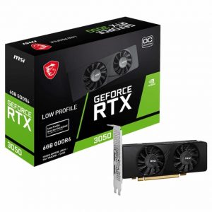 VGA MSI GeForce RTX 3050 LP 6G OC (Low Profile)