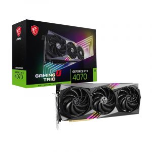 VGA MSI GeForce RTX 4070 Gaming X TRIO 12G