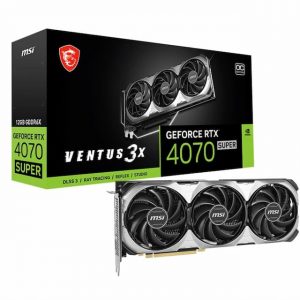 VGA MSI GeForce RTX 4070 SUPER 12G VENTUS 3X OC