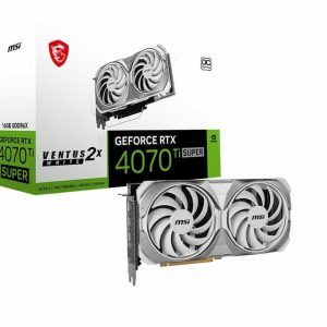 VGA MSI GeForce RTX 4070 Ti SUPER 16G VENTUS 2X WHITE OC
