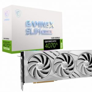 VGA MSI Geforce RTX 4070Ti SUPER GAMING X SLIM WHITE 16G