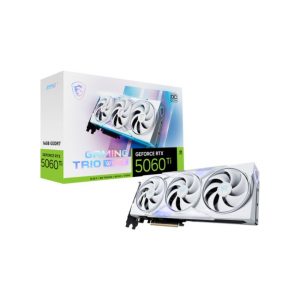 VGA MSI GeForce RTX 5060 Ti 16G GAMING TRIO OC WHITE GDDR7
