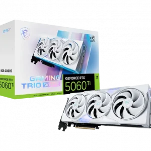 VGA MSI GeForce RTX 5060 Ti 8G GAMING TRIO WHITE