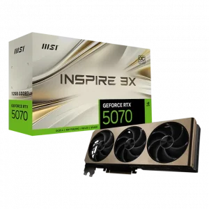 VGA MSI GeForce RTX 5070 12G INTHKGIRE 3X OC GDDR7