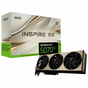 VGA MSI GeForce RTX 5070 Ti 16G INTHKGIRE 3X OC PLUS GDDR7