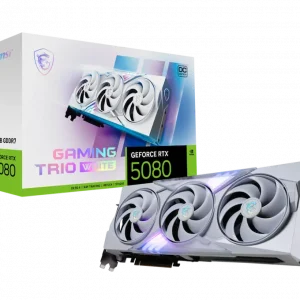 VGA MSI GeForce RTX 5080 16G GAMING TRIO OC WHITE GDDR7