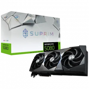 VGA MSI GeForce RTX 5080 16G SUPRIM SOC GDDR7