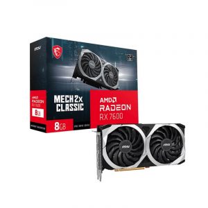 VGA MSI Radeon RX 7600 MECH 2X CLASSIC 8G