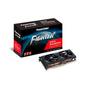 VGA PowerColor Fighter Radeon RX 6700 XT 12GB GDDR6 (AXRX 6700XT 12GBD6-3DH)