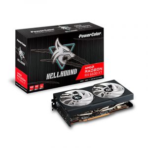 VGA PowerColor Hellhound Radeon RX 6600 XT 8GB OC GDDR6 (AXRX 6600XT 8GBD6-3DHL/OC)