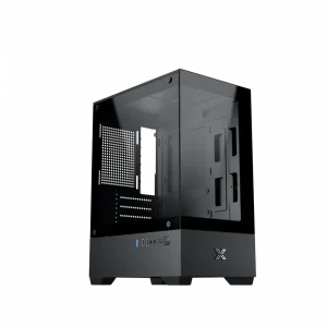 Case Xigmatek VIEW II No Fan – EN46223 (m-ATX/ ITX, Kính cường lực, Đen)