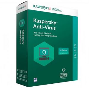Phần mềm diệt Virus Kaspersky Antivirus 3 máy tính