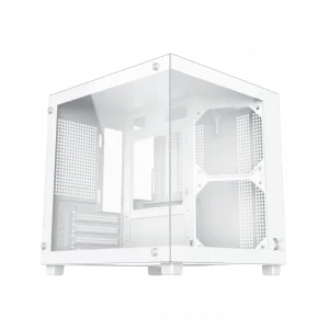 Case Xigmatek AQUA M NANO II ARCTIC No Fan – EN46971 (m-ATX/ ITX, Kính cường lực, Trắng)