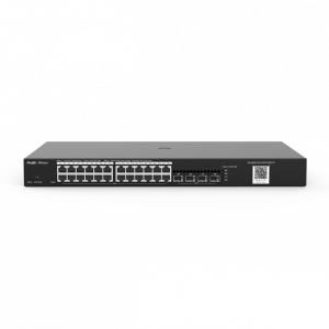Switch RUIJIE Reyee RG-NBS3100-24GT4SFP-P – 24 Port Gigabit L2 Cloud Managed POE Switch