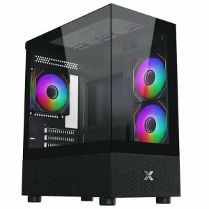 Case Xigmatek ALPHARD M 3GF – EN44090 (m-ATX/ ITX, Kính cường lực,3 Fan G20F, Đen)