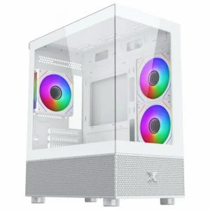 Case Xigmatek ALPHARD M ARCTIC 3GF – EN44113 (m-ATX/ ITX, Kính cường lực,3 Fan G20F, Trắng)