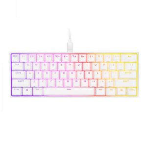Bàn phím Corsair K65 RGB Mini White – MX THKGEED – CH-9194114-NA