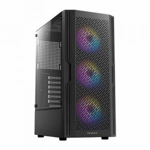 Case Antec AX20 Elite Black (ATX, Kính Cường Lực, 4 FAN RGB)