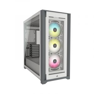 Case Corsair iCUE 5000X RGB TG White – CC-9011213-WW