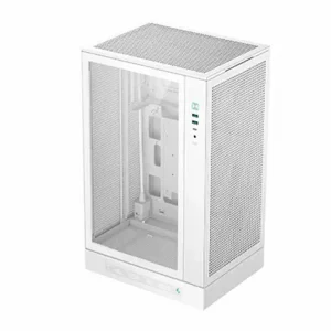 Case Deepcool CH270 Digital WH (M-ATX/ Mini-ITX,  Kính cường lực, Hiển thị nhiệt độ, White)