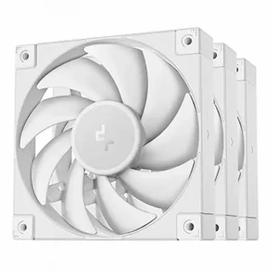 Fan Case Deepcool FD12 WH 3IN1 (3pcs Pack, No LED, Trắng)