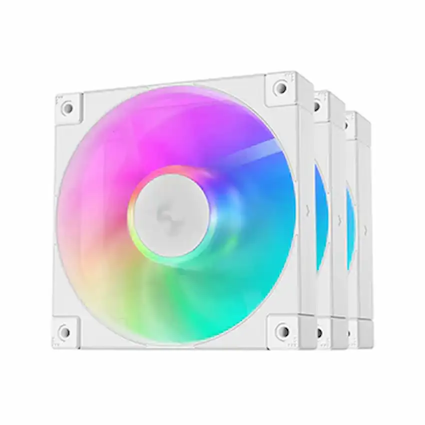 Fan Case Deepcool FD12 ARGB WH 3IN1 (3pcs Pack, ARGB, Trắng)