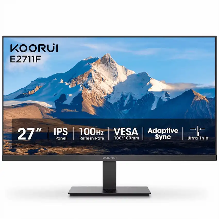 Màn Hình LCD Koorui E2711F 100Hz (27 inch, 1920×1080 Full HD, IPS, 100Hz, 5ms)