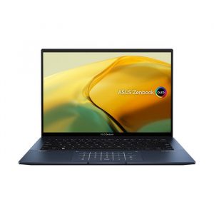 Laptop Asus Zenbook UX3402ZA-KM221W (i7-1260P, 16GB LPDDR5 on board, 512GB PCIe, Iris Xe, 14 Inch OLED 2.8K, Win 11, Blue)