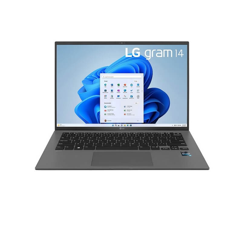 Laptop LG Gram 14Z90R-G.AH53A5 (i5 1340P, 16GB Ram, 256GB SSD, 14 inch WUXGA IPS, 99% DCI-P3, Win 11, Grey)