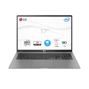 Laptop LG Gram 17Z90N-V.AH75A5 (i7-1065G7, 8GB, 512GB, 17 inch, LED-KB, Silver, Win 10)