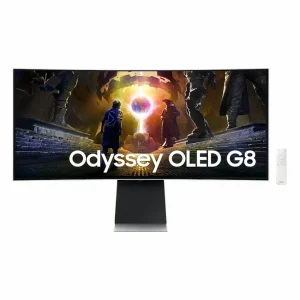 Màn hình LCD Cong Samsung Odyssey OLED G8 G85SD LS34DG850SEXXV WQHD (34inch, 3440 x 1440, 175Hz, OLED, 1800R, 0.03ms, HDR10 , FreeSync)