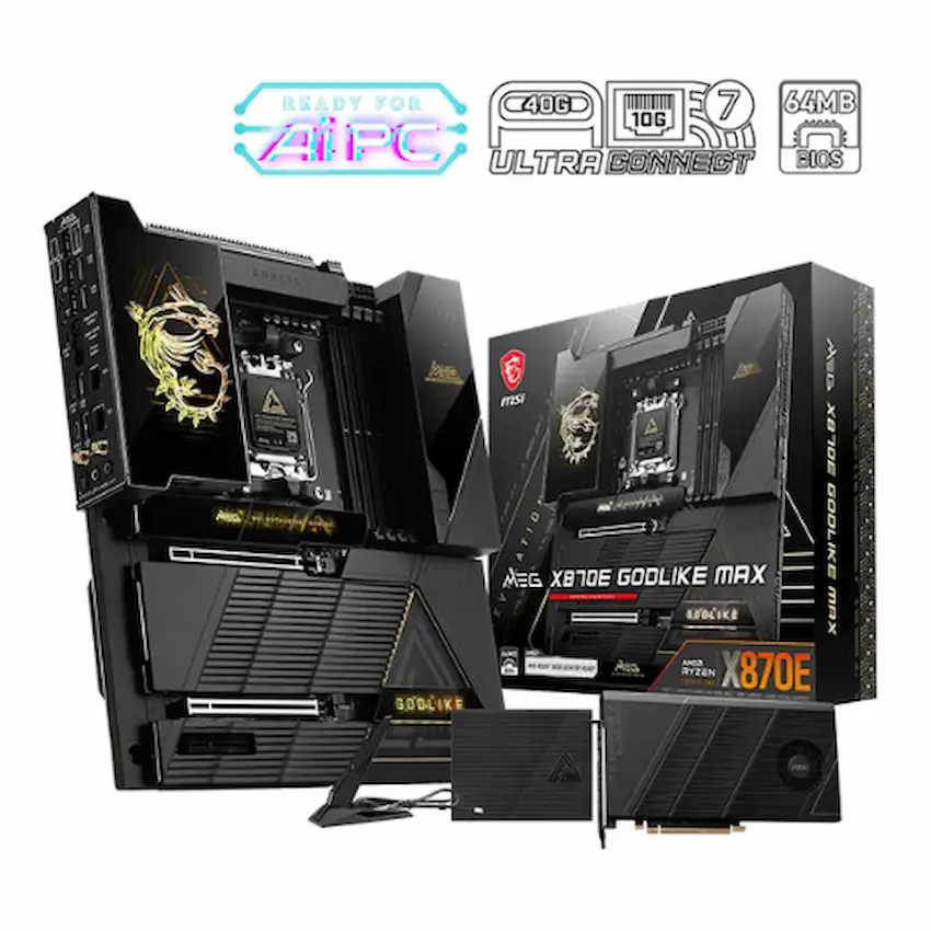 Mainboard MSI MEG X870E GODLIKE MAX (E-ATX, AM5, Wi-Fi 7, Bluetooth 5.4, Type-C)