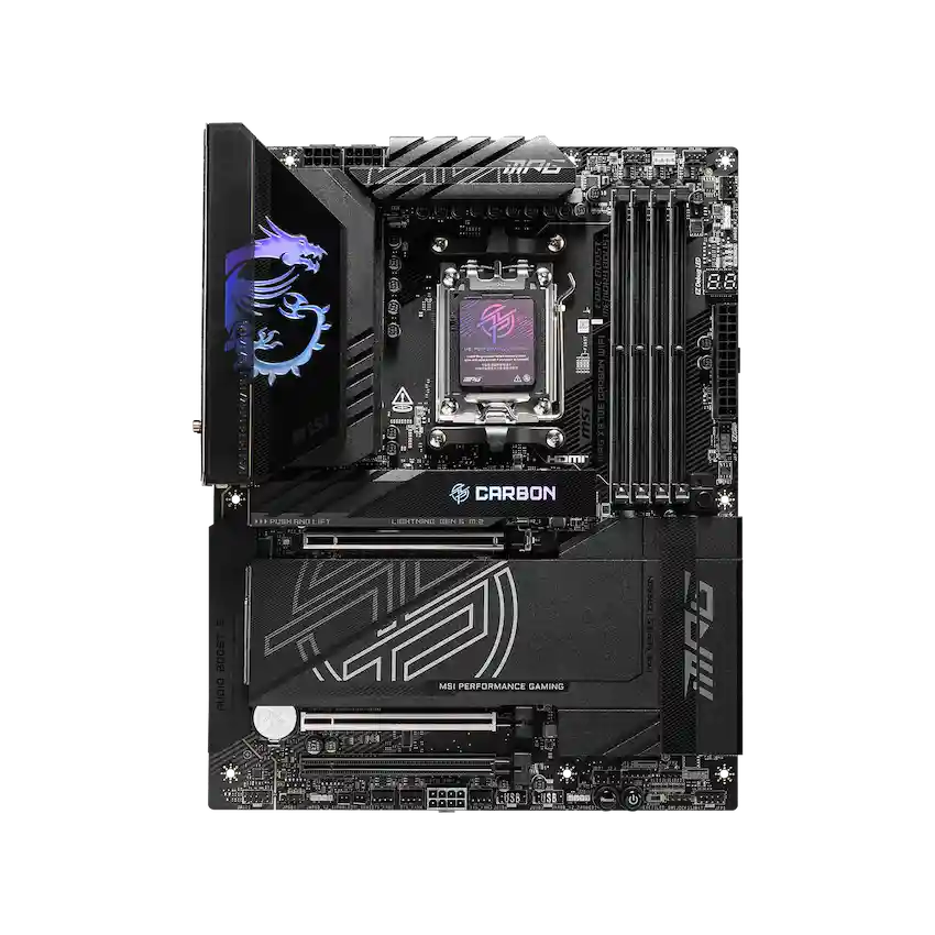 Mainboard MSI MPG X870E CARBON MAX WIFI (ATX, AM5, Wi-Fi 7, Bluetooth 5.4, Type-C)
