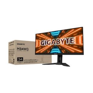 Màn hình Gigabyte M34WQ-EK 144Hz (34 inch, 3440 x 1400, IPS, 144Hz, 1ms, Freesync, Loa)