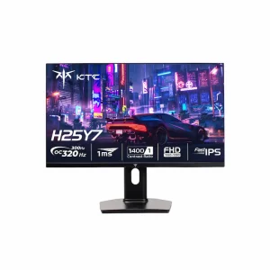 Màn Hình LCD KTC H25Y7 320Hz OC (24.5 inch,1920×1080 FHD, 320Hz (OC), Fast IPS, 1ms, G-Sync)