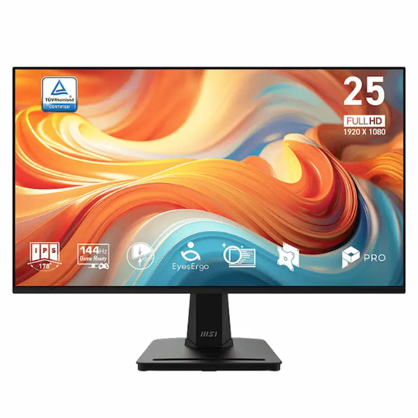 Màn Hình LCD MSI PRO MP251 E14L 144Hz (24.5 inch, 1920 x 1080 FHD, IPS, 300 cd/m², 1ms, AMD FreeSync)