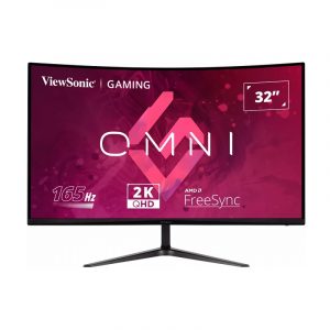 Màn Hình Cong Viewsonic VX3218C-2K 165Hz (31.5 inch, 2560 x 1440, VA, 165Hz, 1ms, 1500R, 103% sRGB, Tích hợp loa kép)