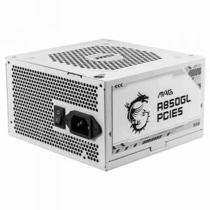 Nguồn MSI MAG A850GL PCIE5 White 850W – 80 Plus Gold – Full Modular