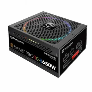 Nguồn Thermaltake Smart Pro RGB 650W Bronze (80 PLUS® Bronze, Fully Modular, RGB, PS-THKGR-0650FPCBUS-R)