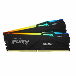 Ram Kingston Fury Beast RGB 32GB (2x16GB) 5200MHz DDR5 – KF552C40BBAK2-32WP