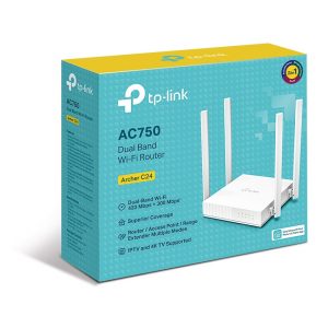 Router Wi-Fi TP Link Archer C24 Băng Tần Kép AC750