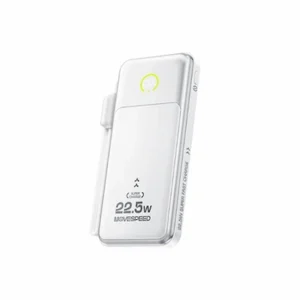 Sạc dự phòng Movespeed MTHKG19 (22.5W, 10000mAh, Màn Led, Tích hợp Type C, White/Black)