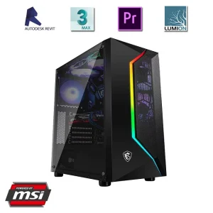 THKG-Designer A014 (R5 3600X/B450/Ram 16GB/GTX 1660S 6GB/SSD 256GB/600W/DOS)