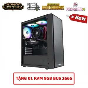 THKG-DIE HARD 105 (i3 10100F/ H410/ Ram 8GB/ GTX 1660 Super 6GB/ SSD 120GB/ 550W/ DOS)
