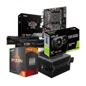 THKG-GAME 014 (R5 5600/ B550/ Ram 16GB/ GTX 1660S 6GB/ 550W)