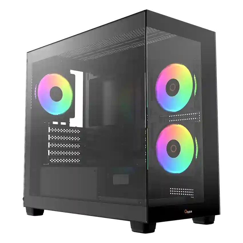 THKG PC AMD 5700X RTX 3060 (R7 5700X/ B550/ Ram 16GB/ RTX 3060 / SSD 512GB/ 650W/ DOS)