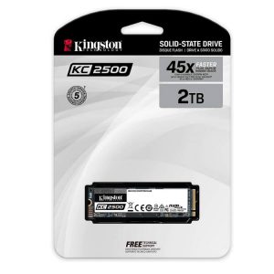 SSD Kingston KC2500 2TB M2 2280 NVMe PCIe Gen3x4 – SKC2500M8/2000G (Read/Write:3500/2900 MB/s)