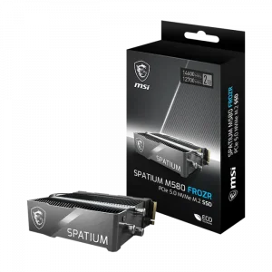 SSD MSI THKGATIUM M580 1TB FROZR PCIe Gen5x4 M.2 NVMe (Read/Write 13700/10300 MB/s, 3D Nand)