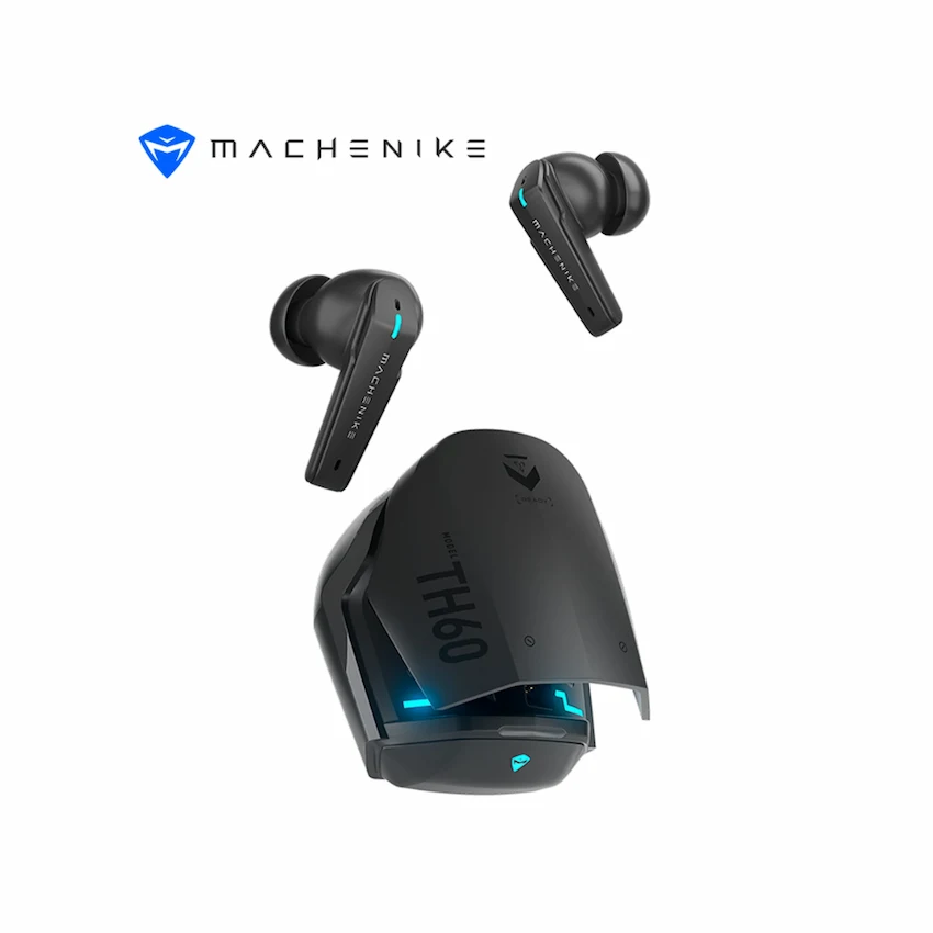 Tai nghe Machenike TH60 TWS Bluetooth (Earphones, Trắng/ Đen)