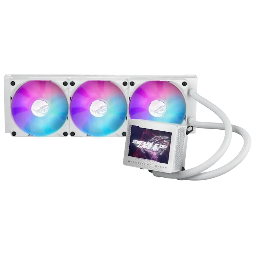 Tản Nhiệt Nước Asus ROG RYUJIN III 360 ARGB White (LCD 3.5 inch)